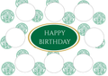 CFC Cake box insert, 14 x 10 inch. Digital downloads