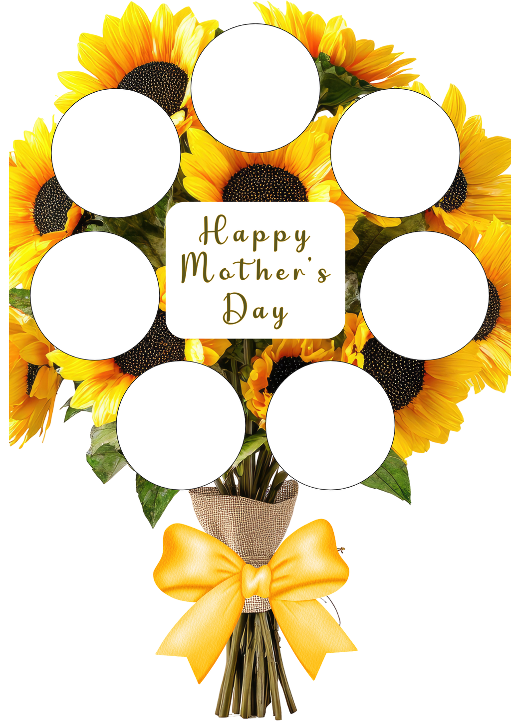 Bouquet style cupcake insert. Cake Box Insert Printable download  – 10x14 Cake Box Decoration – PNG PDF SVG Cricut Cut File