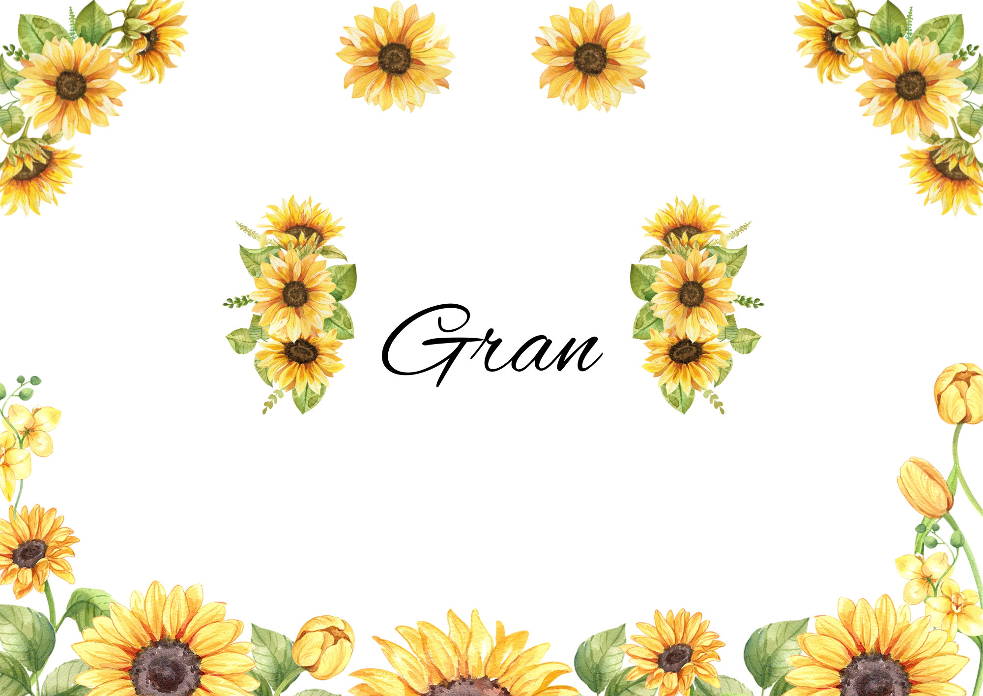 Mother’s Day Cupcake Box Insert Printable 14x10 – Mum Mom Gran Nana Granny Nan Grandma – PNG PDF SVG Template – Cricut Compatible