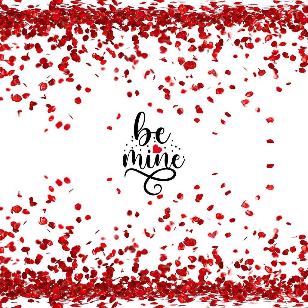 Love Cake Box Insert Printable Set – 10x10 Cake Box Decor – Be Mine Love Cake Box Insert – PNG PDF Digital Download – Cricut SVG Template