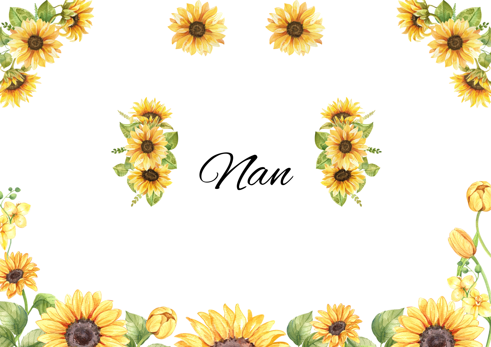 Mother’s Day Cupcake Box Insert Printable 14x10 – Mum Mom Gran Nana Granny Nan Grandma – PNG PDF SVG Template – Cricut Compatible