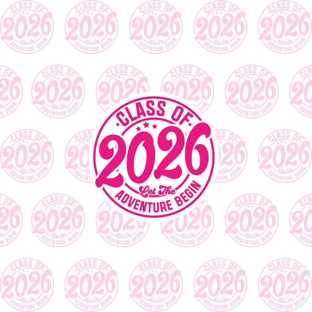 Class of 2026 full set, cupcake insert. 10x10 inch (approx. 25.5 x 25.5-cm)  Cake Box Decoration – PNG PDF SVG Cricut Cut File