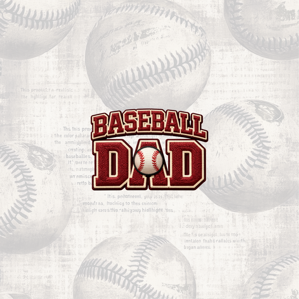 Baseball Dad set of 4 images cupcake insert. Cake Box Insert Printable download  – 10x10 Cake Box Decoration – PNG PDF SVG Cricut Cut File